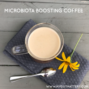 Microbiota boosting prebiotic coffee